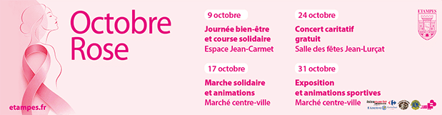 Octobre rose Etampes