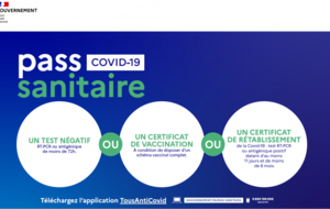 Pass Sanitaire Information importante
