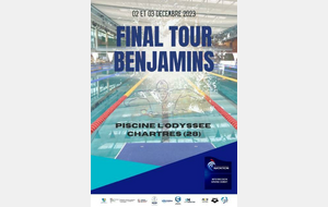 Final Tour Benjamins - Chartres - 50 m  2 et 3 décembre 2023