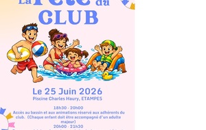 Fête du club 2026 annulée le 25 JUIN