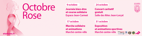 Octobre rose Etampes