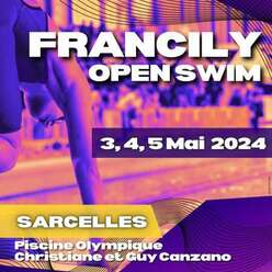 Francily Open Swim - 50 m à Sarcelles du 3 au 5 mai 2024